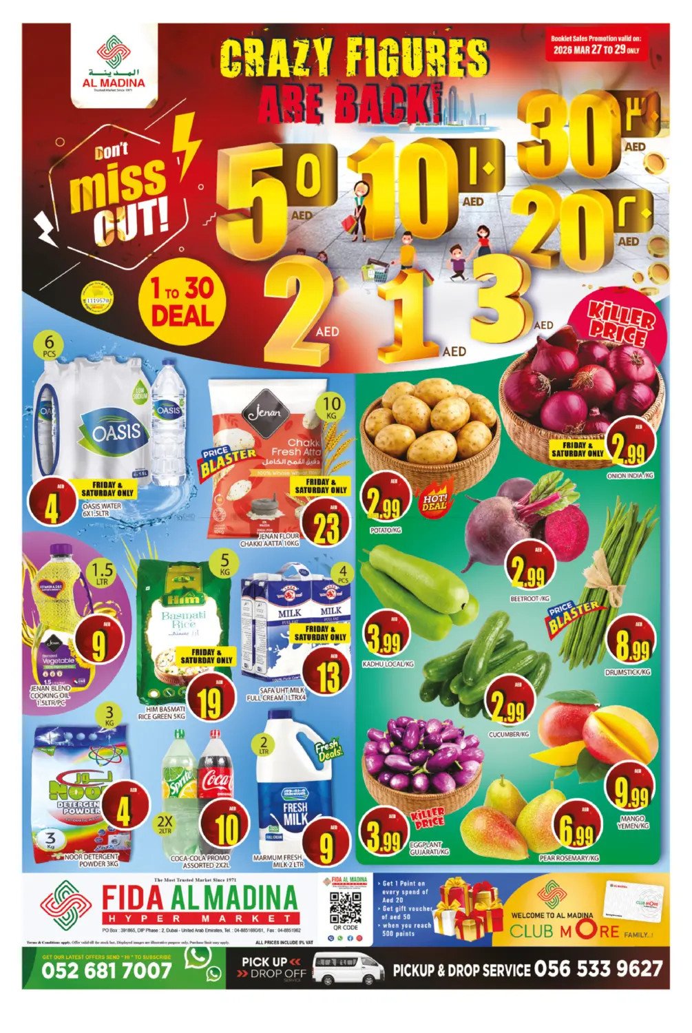 Crazy Figures Deal - Fida Al Madina, Dubai