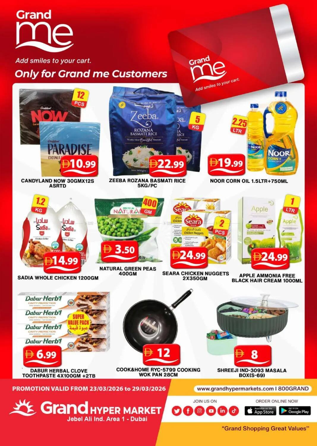 Grand Me Deals - Grand Hypermarket Jebel Ali