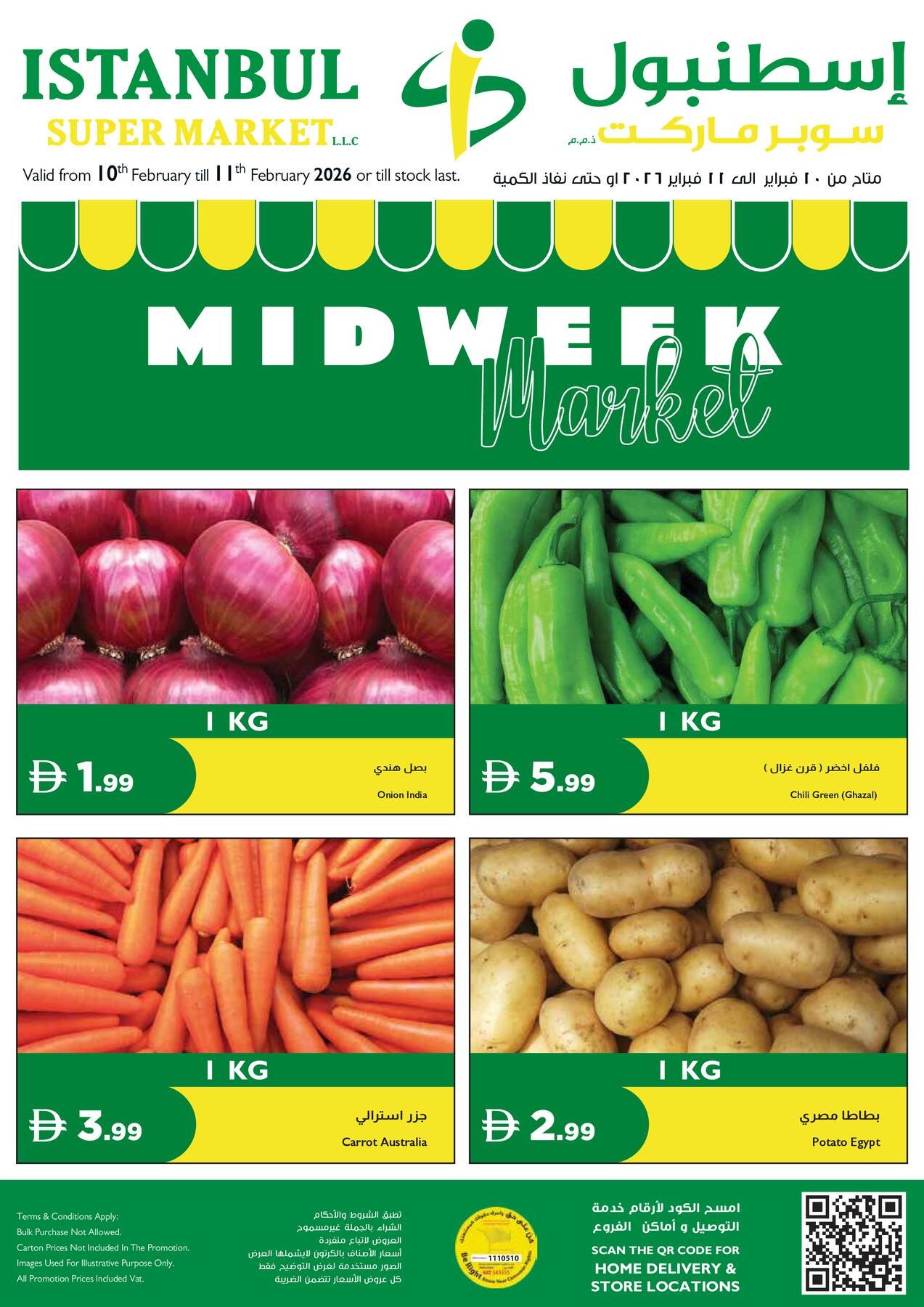 Midweek Market Deals