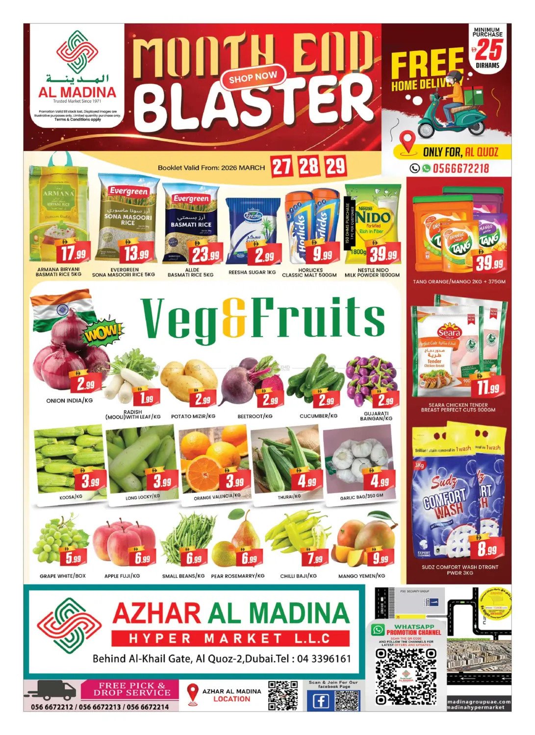 Month-End Deals - Azhar Al Madina Hypermarket, Dubai