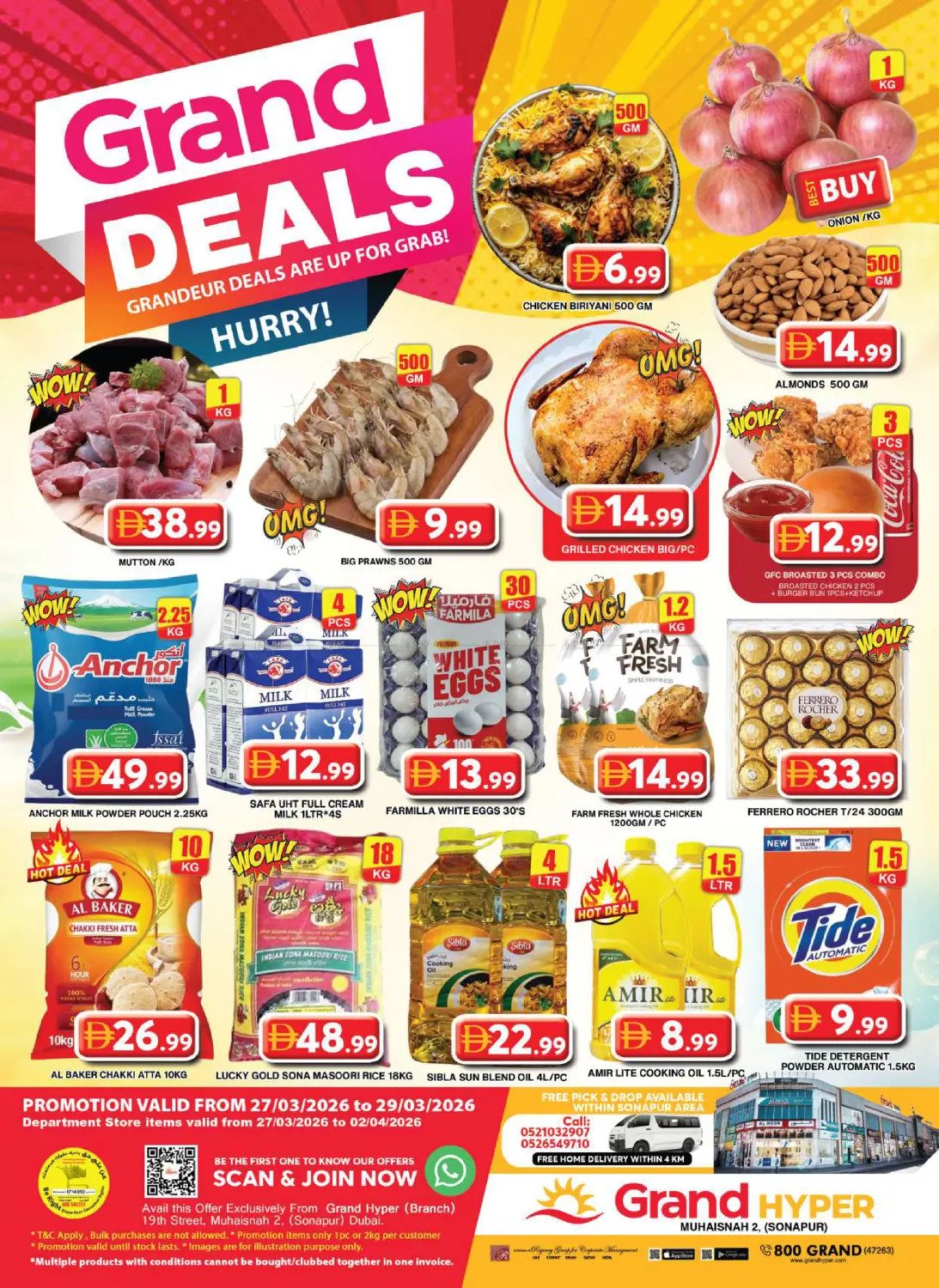 Weekend Deals - Grand Hyper Muhaisnah